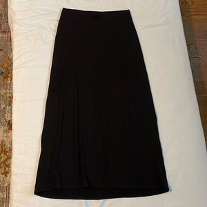 The Skirt Outlet Small Black Maxi Skirt